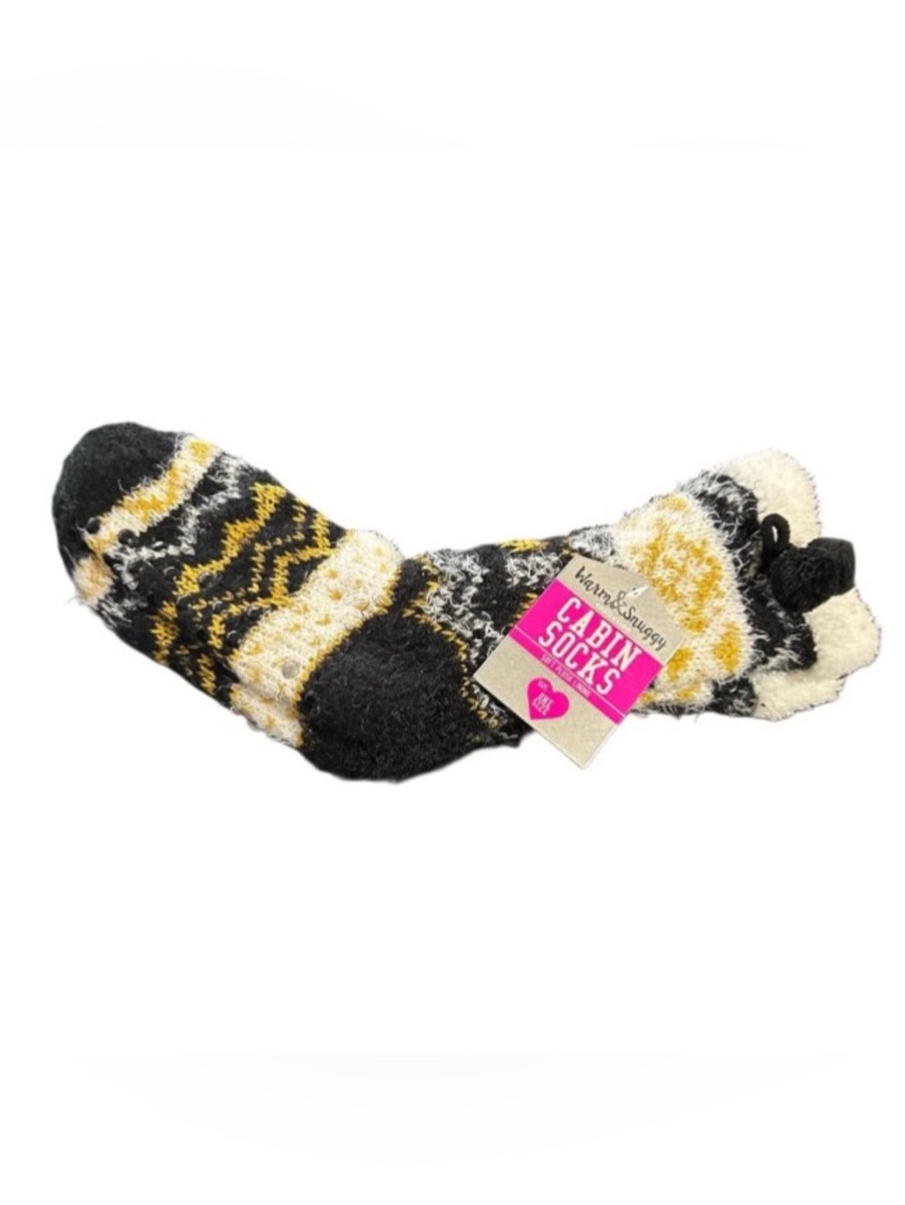 Womens Socks Warm & Snuggy Collection Cabin Socks Soft Plush Anti Skid Bottom